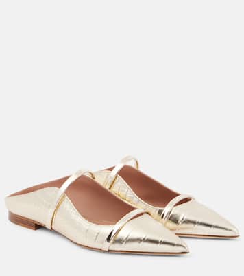 Maureen leather mules | Malone Souliers