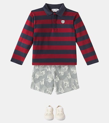 Edel cotton-blend Bermuda shorts | Bonpoint