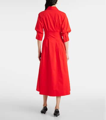 Midikleid Jazz aus einem Baumwollgemisch | Simkhai