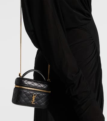 Gaby Micro leather crossbody bag | Saint Laurent