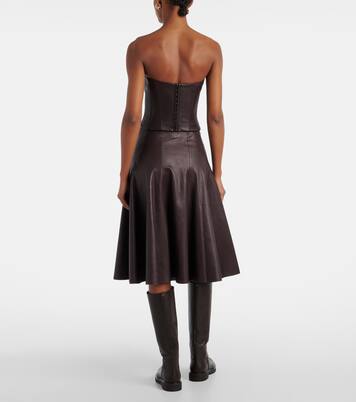 Midirock Sabrina aus Leder | Stouls