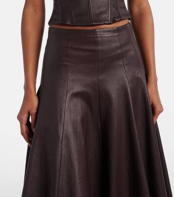 Midirock Sabrina aus Leder | Stouls