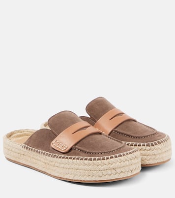 Suede espadrille loafers | JW Anderson