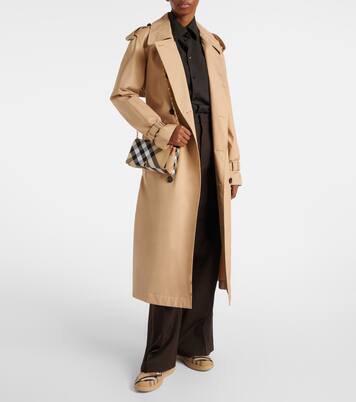 Snip Burberry Check Mini crossbody bag | Burberry