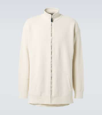 Cardigan en coton mélangé à logo | Balenciaga