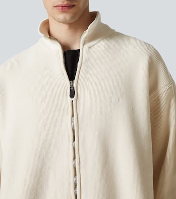 Cardigan en coton mélangé à logo | Balenciaga