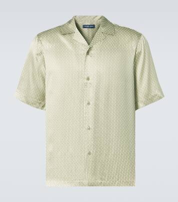 Roberto printed silk bowling shirt | Frescobol Carioca