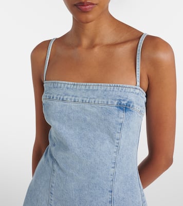 Vestido midi Clarissa de denim | Simkhai