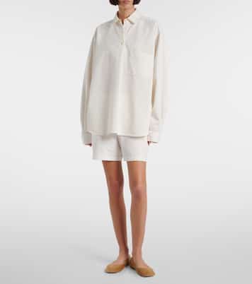 Gunty cotton shorts | The Row
