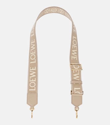 Anagram leather-trimmed strap | Loewe
