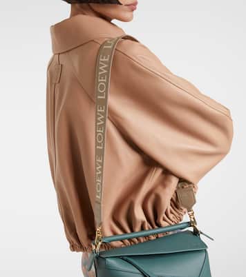 Anagram leather-trimmed strap | Loewe