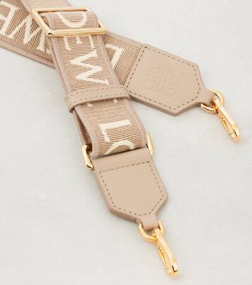 Anagram leather-trimmed strap | Loewe