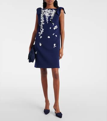 Besticktes Etuikleid | Carolina Herrera