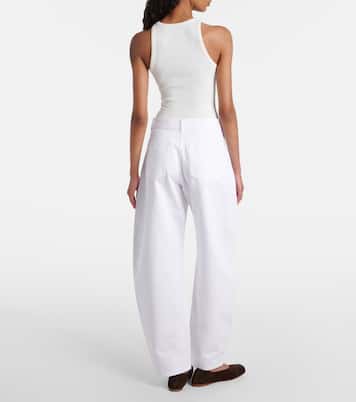 Mid-Rise Barrel Jeans  | Alaïa