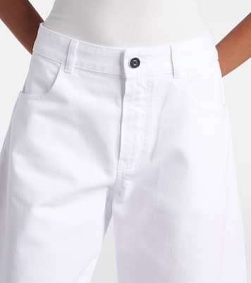 Mid-Rise Barrel Jeans  | Alaïa