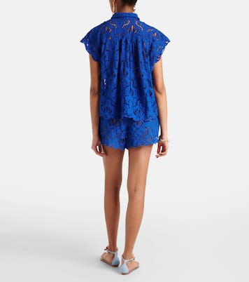 Hemd aus Baumwollspitze | Farm Rio