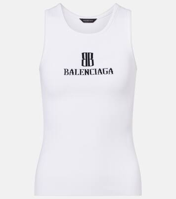 Nano BB knitted tank top | Balenciaga