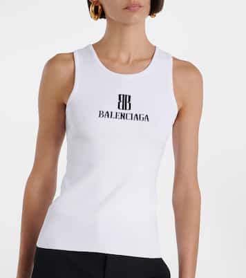 Nano BB knitted tank top | Balenciaga