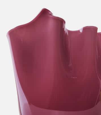 Fazzoletto Murano glass vase | Venini