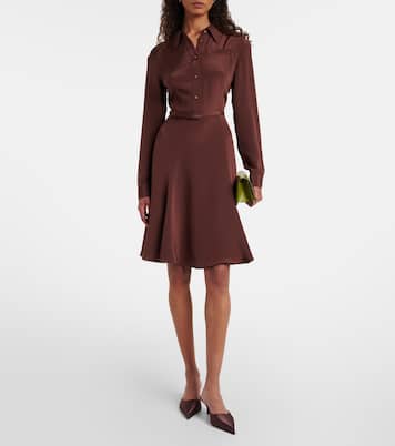 Hemdblusenkleid aus Seide | Roland Mouret