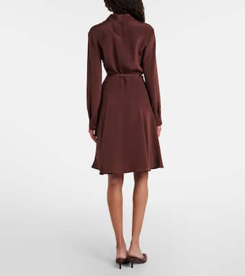 Hemdblusenkleid aus Seide | Roland Mouret