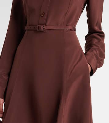 Hemdblusenkleid aus Seide | Roland Mouret