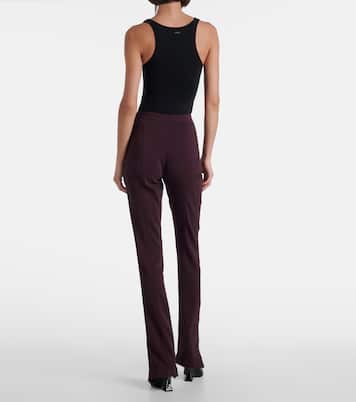 High-Rise-Schlaghose | Mugler