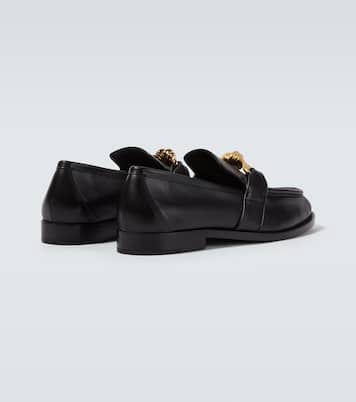 Astaire Knot leather loafers | Bottega Veneta