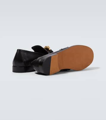 Astaire Knot leather loafers | Bottega Veneta