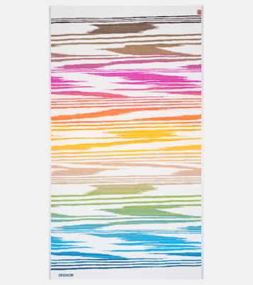 Fiammetta cotton terry beach towel | Missoni