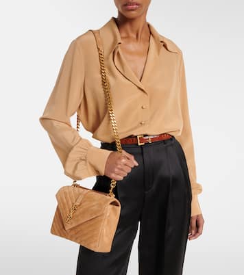 Schultertasche Collège Medium aus Leder | Saint Laurent