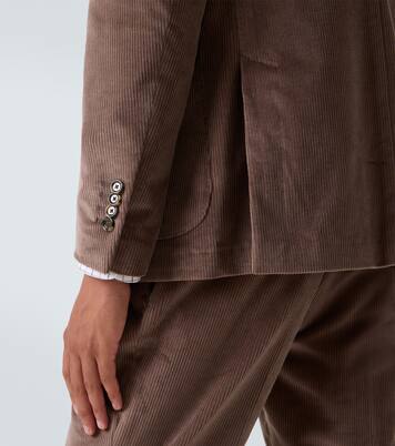 Cotton corduroy blazer | Lardini