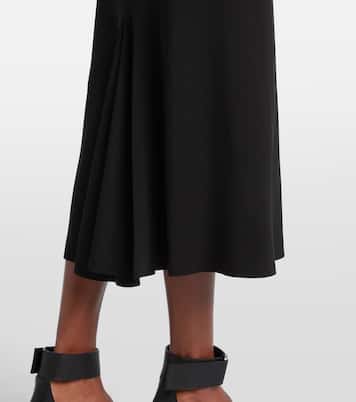 Midirock aus Charmeuse | Rick Owens