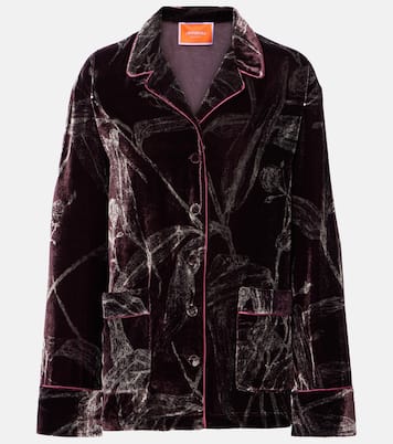 Pyjama-Hemd aus Satin | La DoubleJ