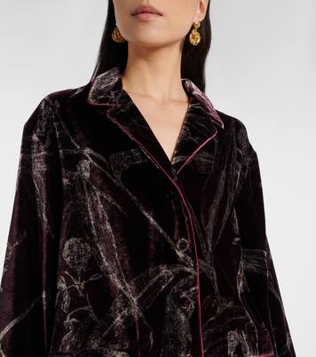 Pyjama-Hemd aus Satin | La DoubleJ