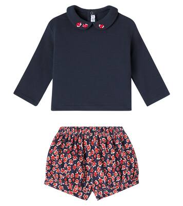 Baby sweatshirt and shorts set | Il Gufo