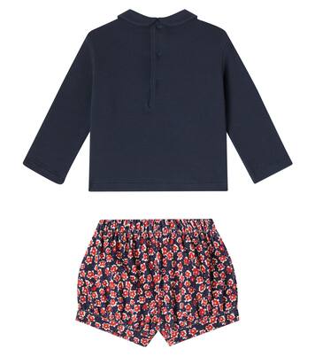 Baby sweatshirt and shorts set | Il Gufo