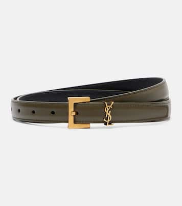 Ceinture Cassandre en cuir | Saint Laurent