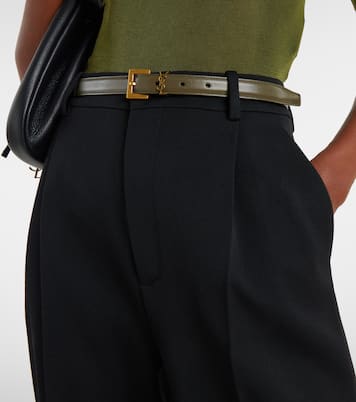 Ceinture Cassandre en cuir | Saint Laurent