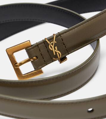 Ceinture Cassandre en cuir | Saint Laurent