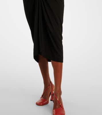 Jupe midi en coton | Dries Van Noten