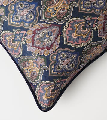 Printed cotton cushion | Etro