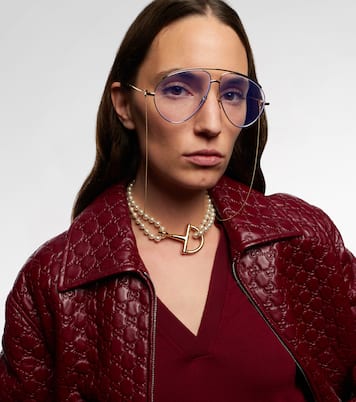 Oversized aviator glasses | Gucci