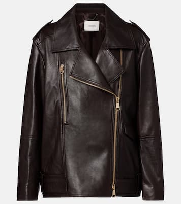 Sleek Statement leather biker jacket | Dorothee Schumacher