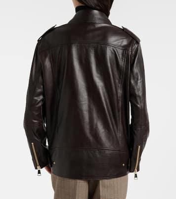 Sleek Statement leather biker jacket | Dorothee Schumacher