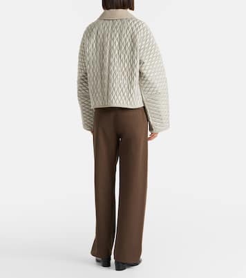 Steppjacke mit Cord | Burberry