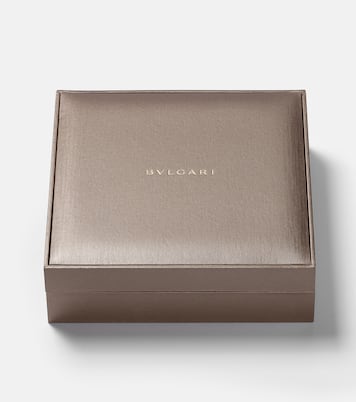 Bvlgari Tubogas 18kt gold necklace with diamonds and onyx  | Bvlgari