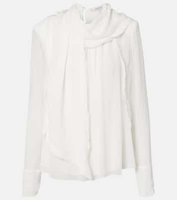 Sheer Twist georgette blouse | Dorothee Schumacher