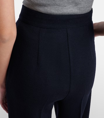 Weite Hose Attinia aus Schurwoll-Piqué | Max Mara