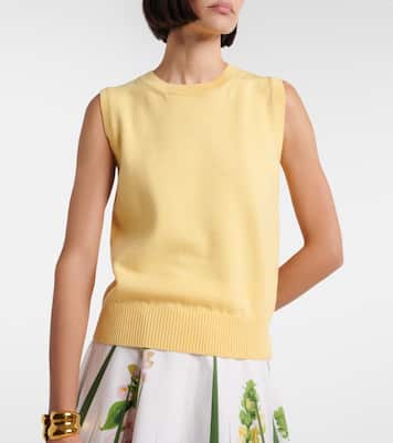 Virgin wool sweater vest | Oscar de la Renta
